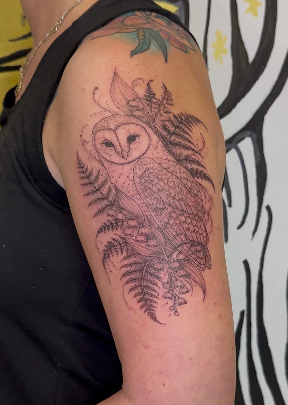 Tatouage réalisé par Borikoi à Saint-Denis (La Réunion)
