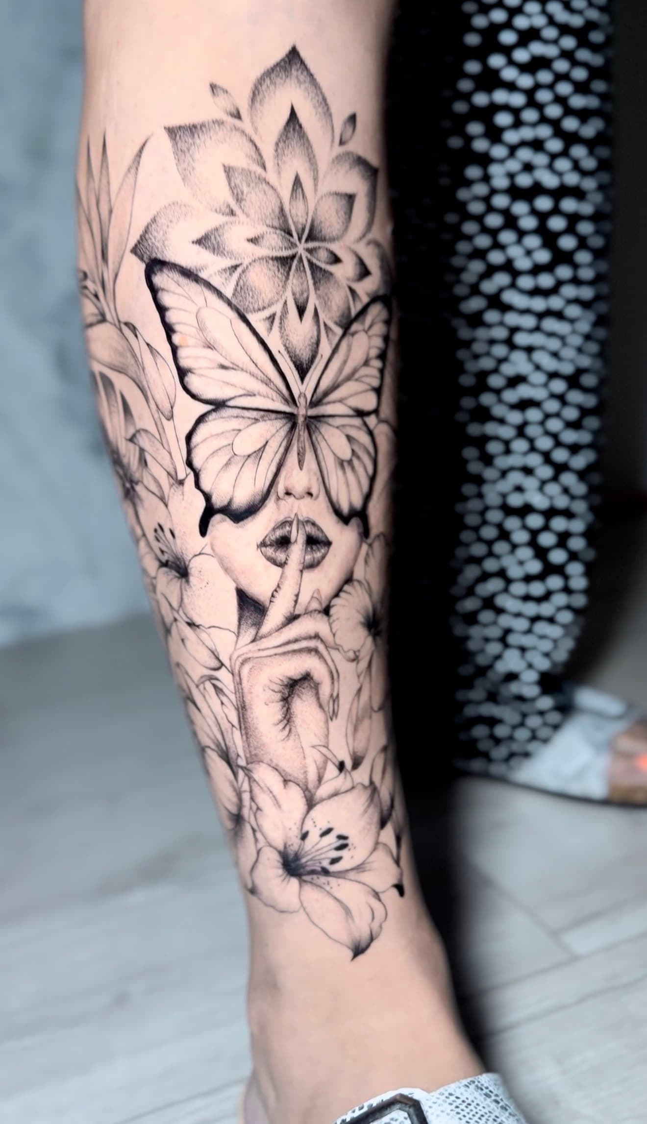 Tatouage réalisé par Nanika à Saint-Denis (La Réunion)