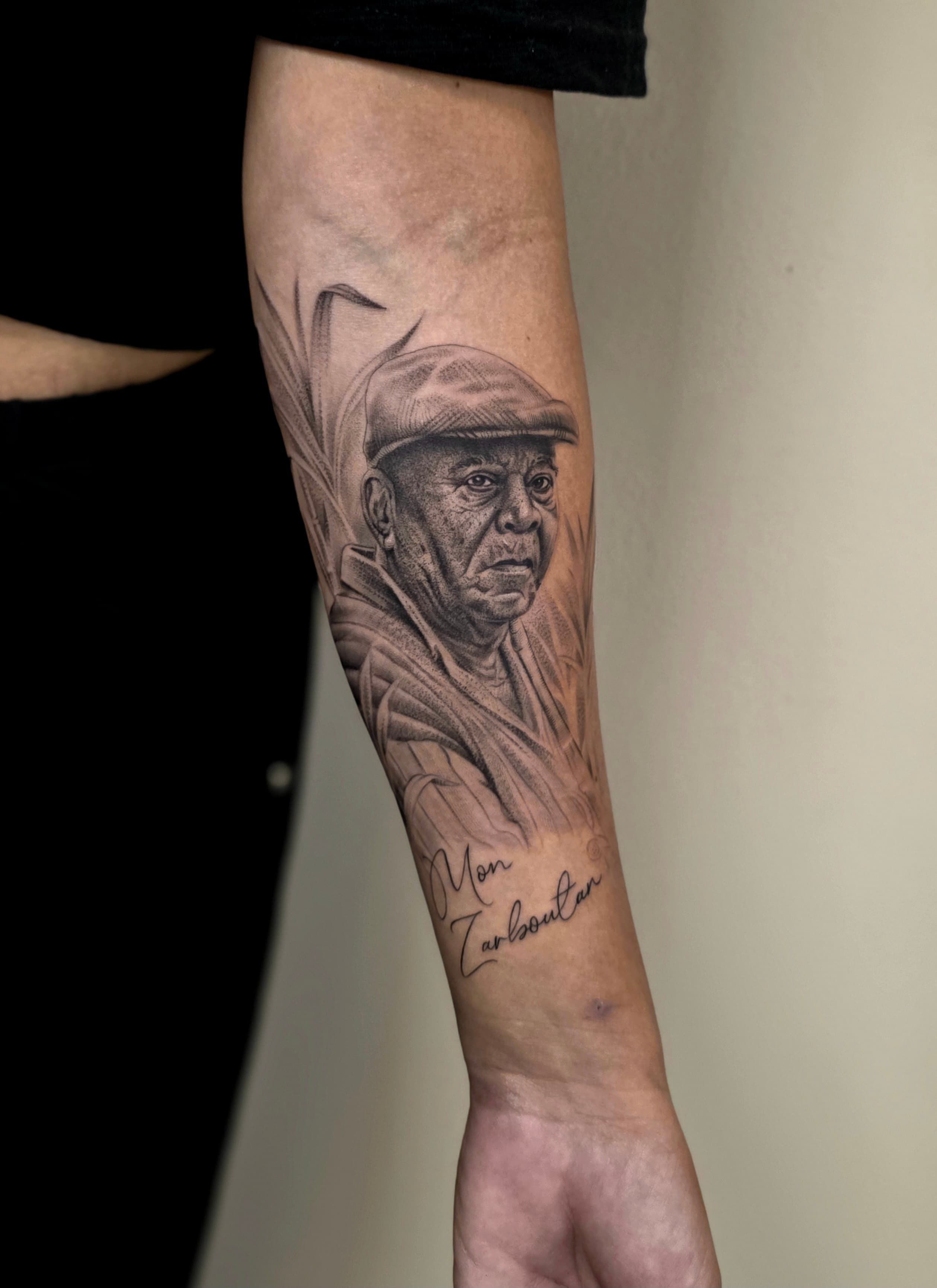 Tatouage réalisé par JM à Saint-Denis (La Réunion)
