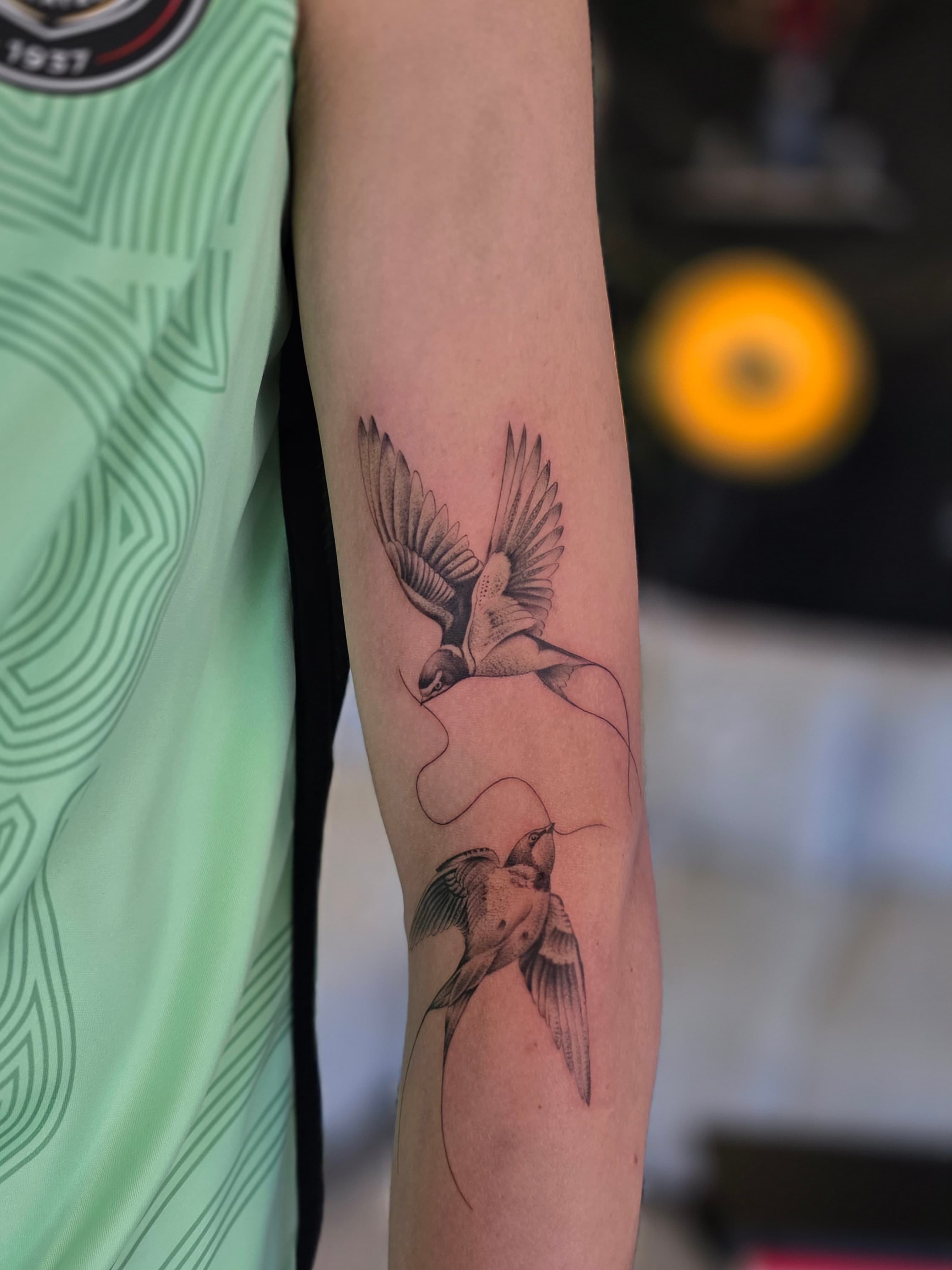 Tatouage réalisé par JM à Saint-Denis (La Réunion)